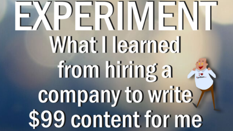 What I learned from hiring a company to write $99 content for me